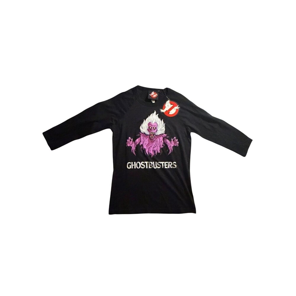 Vixen by Micheline Pitt Ghostbusters Long Sleeve Graphic T-Shirt XS